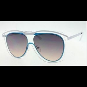 Aviator Sunglasses with Unique Double Lens 
